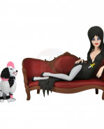 Elvira, Mistress of the Dark Toony Terrors  figúrka Elvira on Couch 15 cm